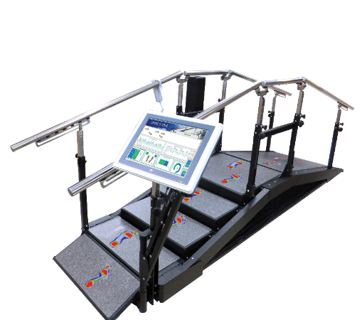 DPE MEDICAL - Adjustable Stair Trainer - Computerized with Pro System all functions - 9 sensors - 3m